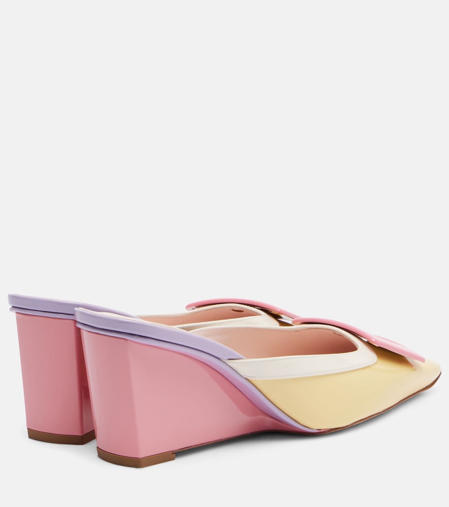  Roger Vivier Roger Vivier Wedges Belle Vivier 60 Aus Lackleder 