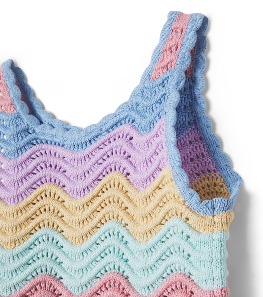  Stella Mccartney Kids Stella Mccartney Kids Top Aus Baumwolle 