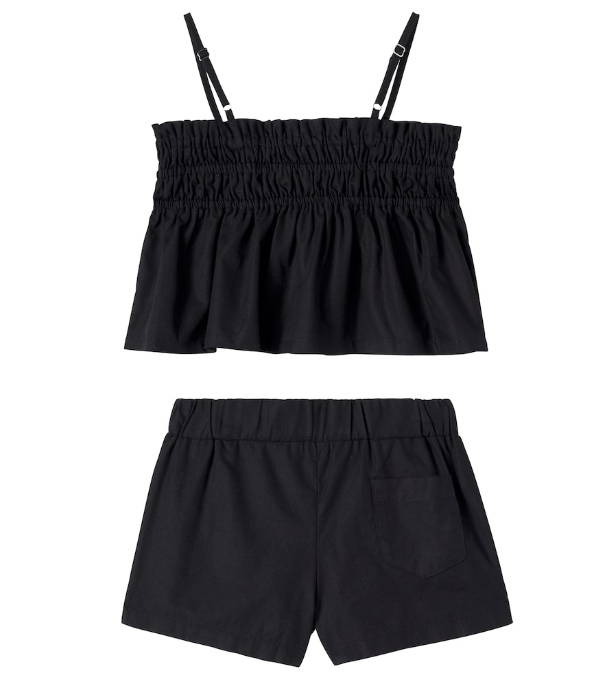  Fabula Fã¡bula Cotton Top And Shorts Set 