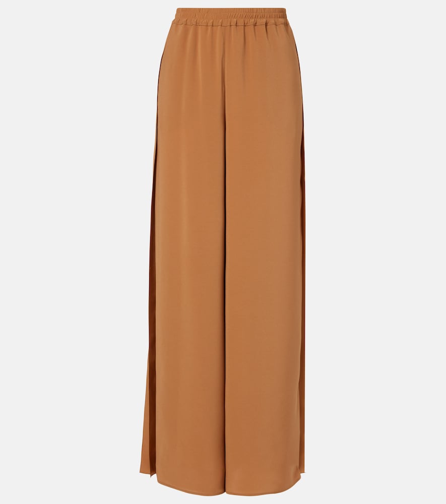 Max Mara Crêpe wide-leg pants