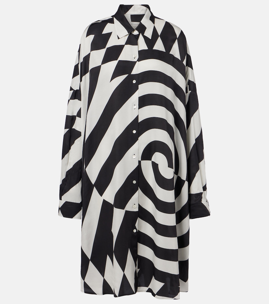 Dries Van Noten Printed shirt dress | Thumbnail 6 Dries Van Noten Printed shirt dress | Thumbnail 6