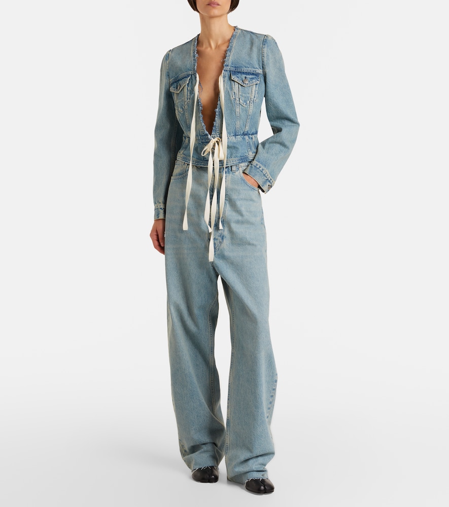  Maison Margiela Maison Margiela Jeans Rectos Deshilachados 