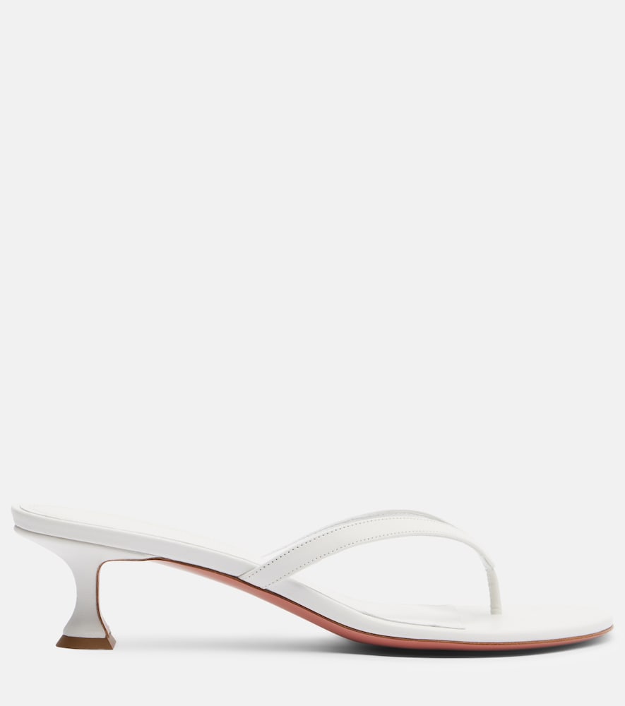 Juliette Leather Thong Sandals