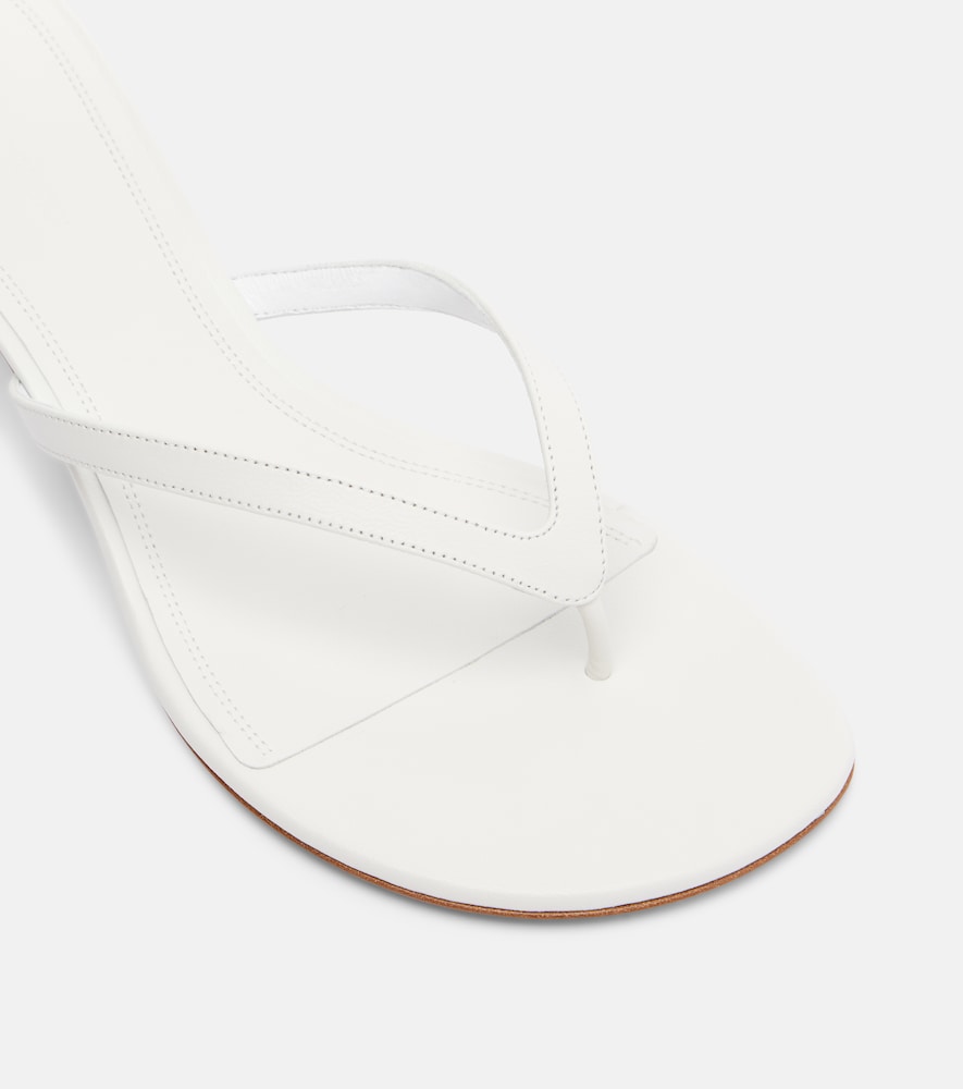 Juliette Leather Thong Sandals
