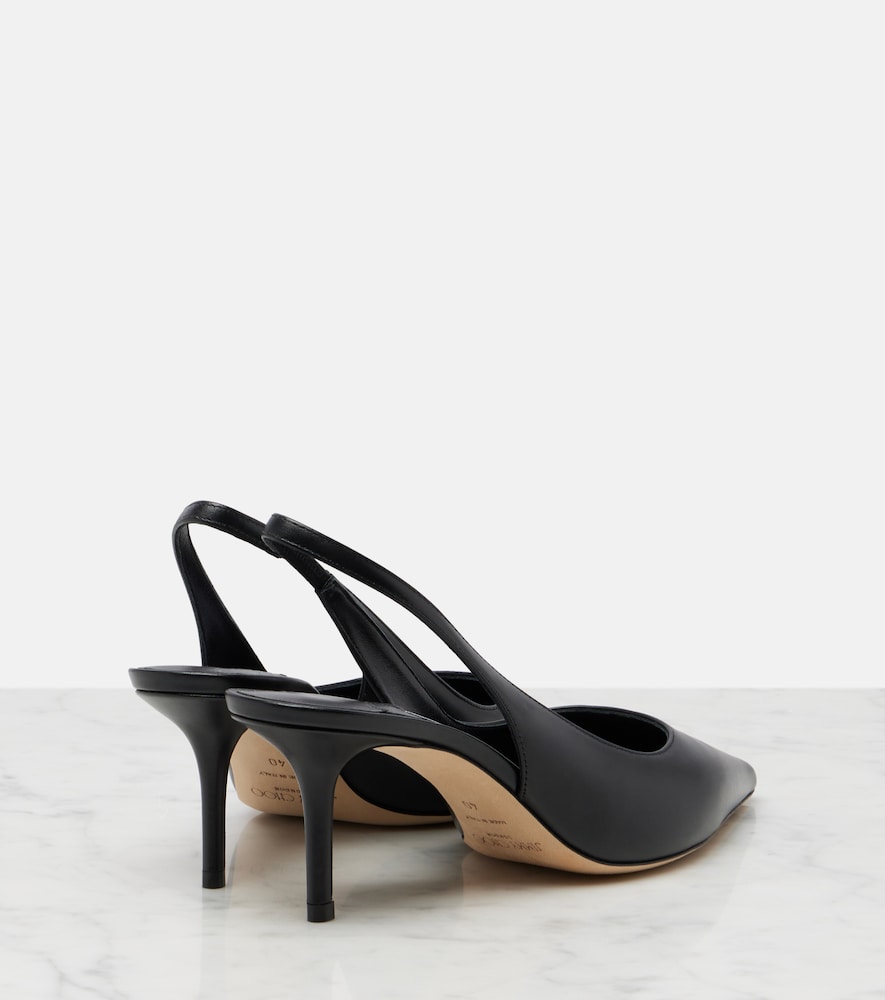Love Leather Slingback Pumps