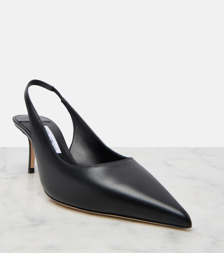 Love Leather Slingback Pumps