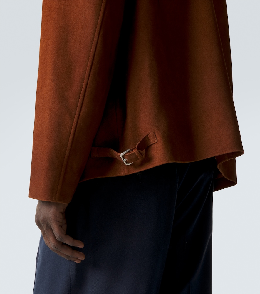  Miu Miu Miu Miu Suede Blouson Jacket 