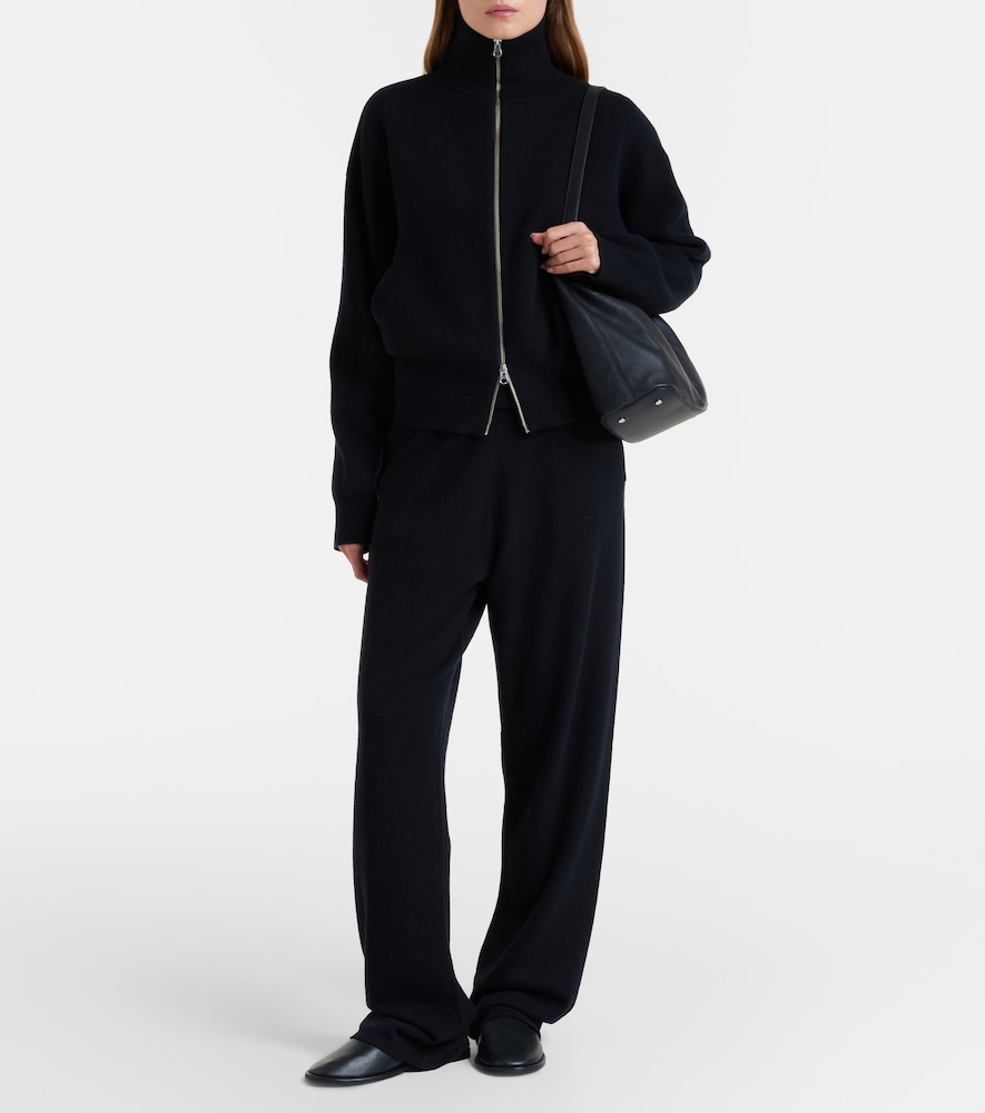 Extreme Cashmere N°320 Rush cashmere-blend wide-leg pants
