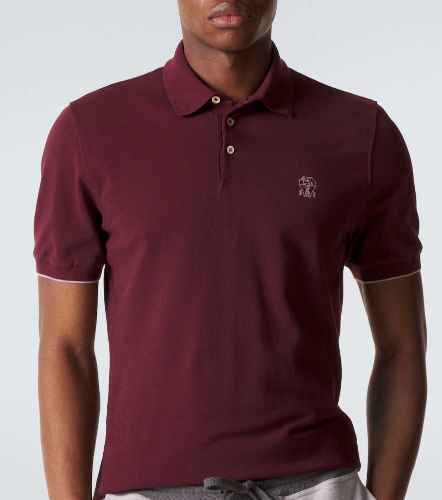 Cotton Piqué Polo Shirt