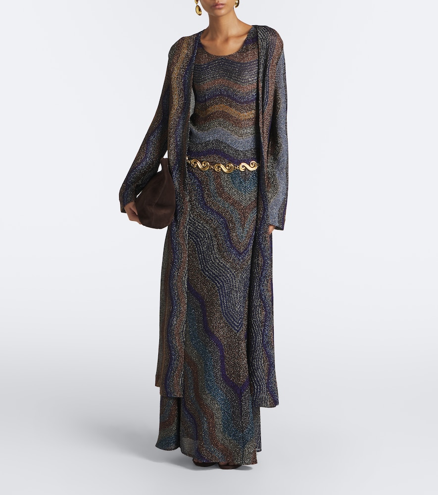 Wave Lamé Top