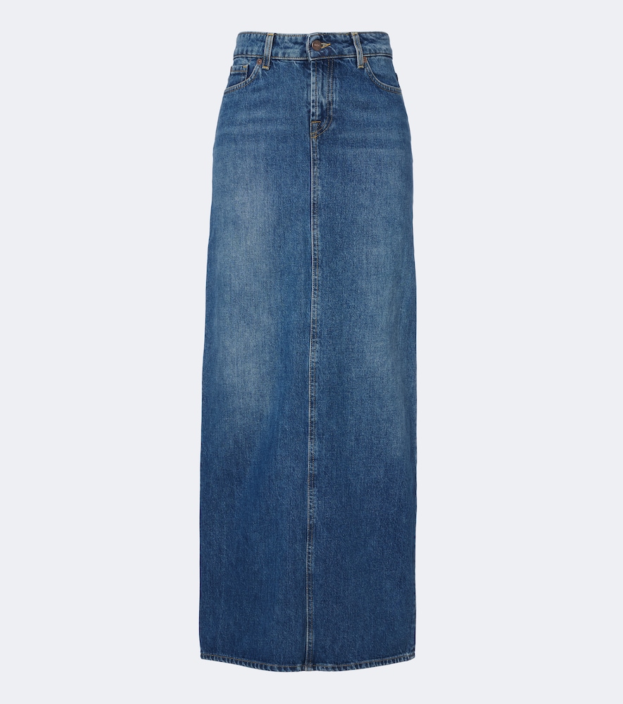 Gonna lunga di jeans