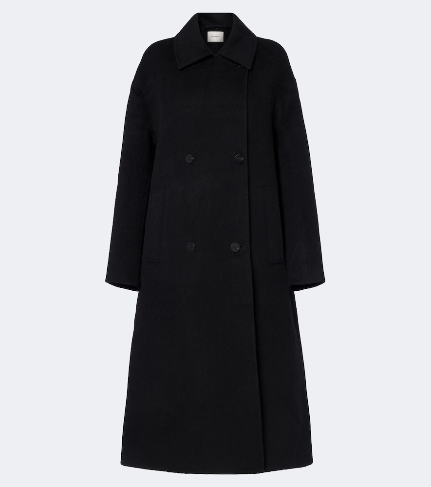 Lisa Yang Doublé Wool And Alpaca Coat In Black