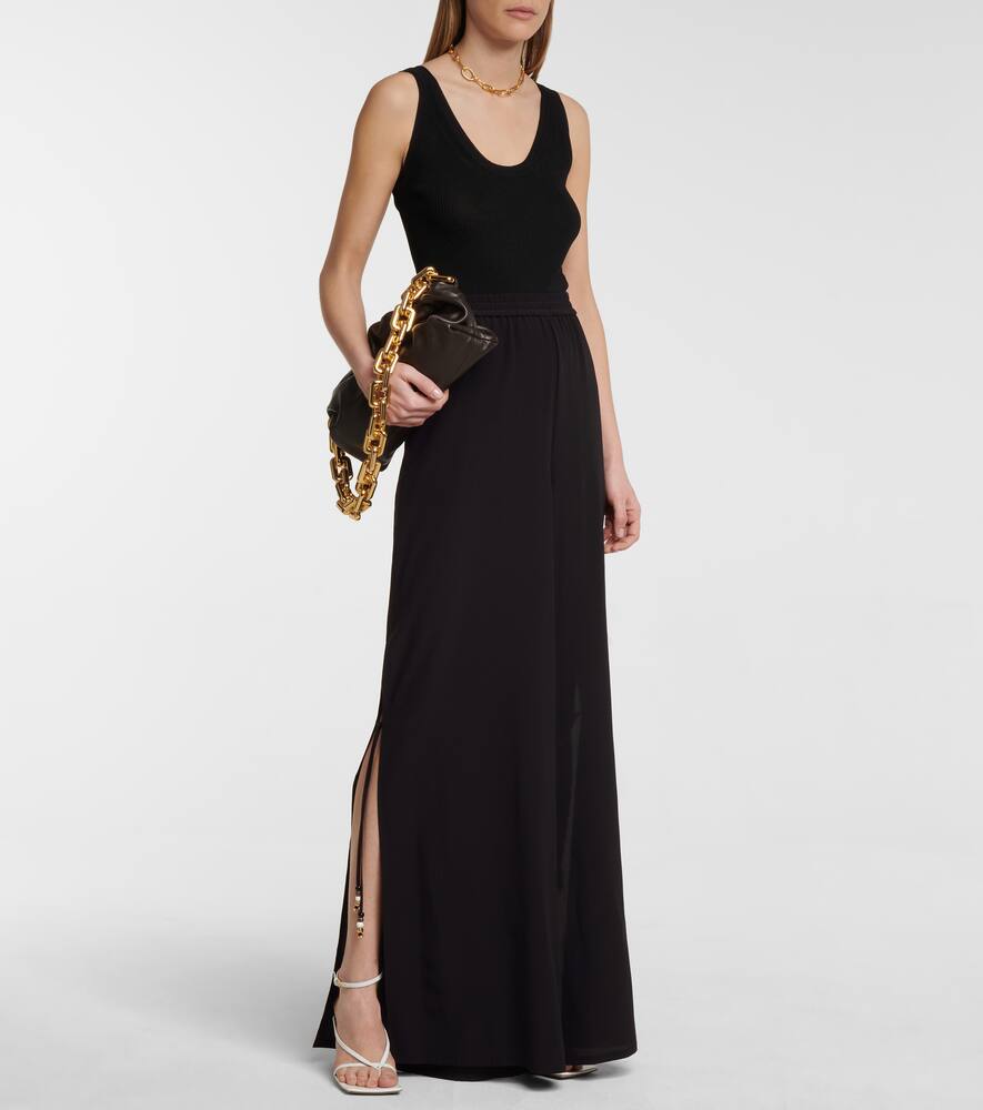 MAX MARA BOHEME SILK PALAZZO PANTS,P00540168