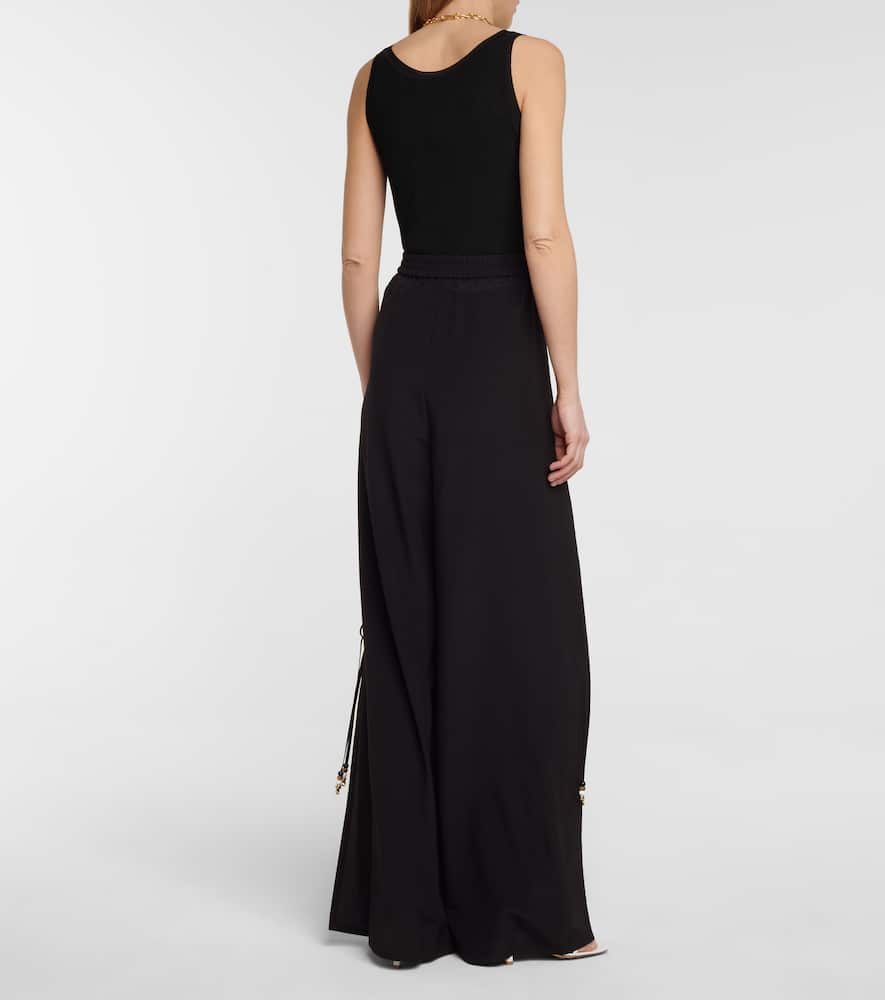 MAX MARA BOHEME SILK PALAZZO PANTS,P00540168