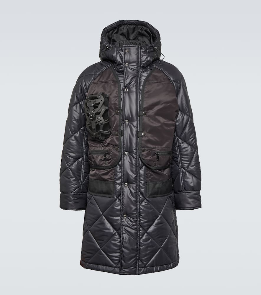 Junya Watanabe X Innerraum Hooded Quilted Jacket In Black
