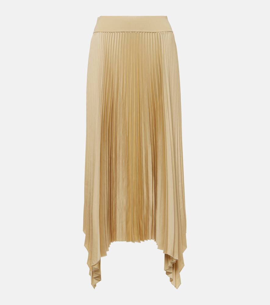 Joseph Ade plissé crêpe midi skirt