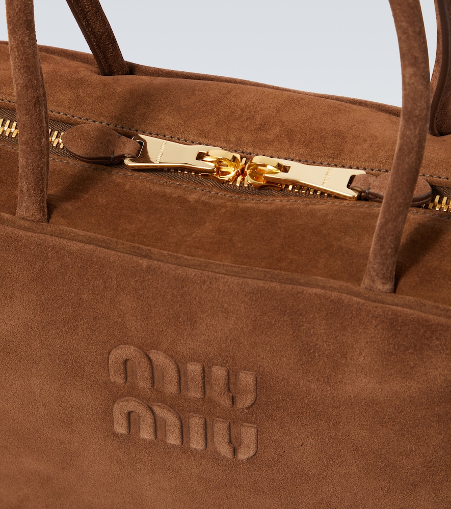  Miu Miu Miu Miu Bolso De Ante Con Logo 