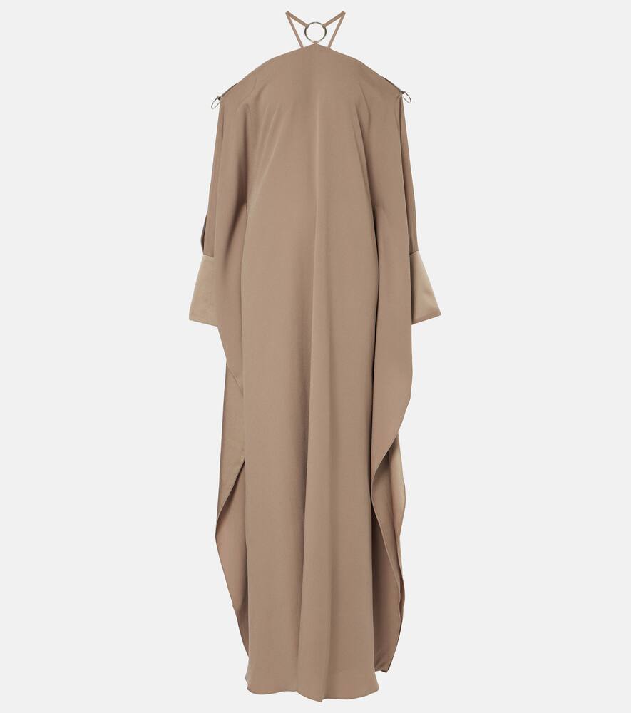 Taller Marmo Halterneck crêpe cady kaftan