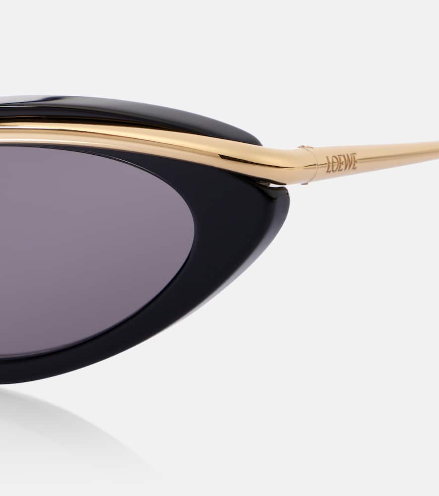 Loewe Cat-eye Acetate Sunglasses In Black