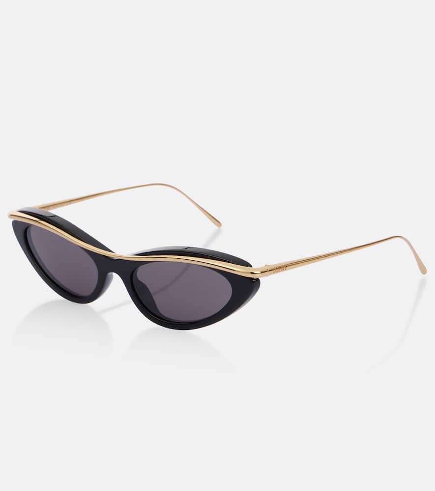 Loewe Cat-eye Acetate Sunglasses In Black