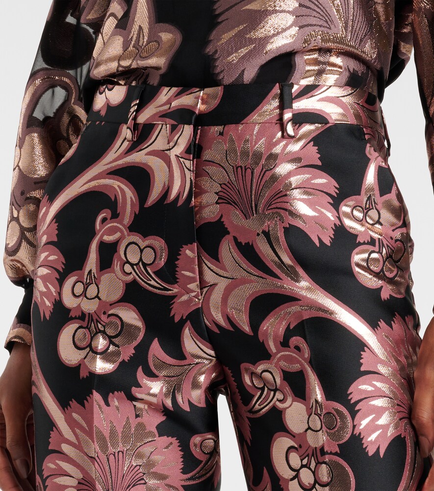  Etro Etro Floral Jacquard Suit Pants 