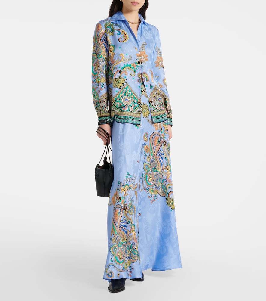Etro Printed Shirt In Multicoloured