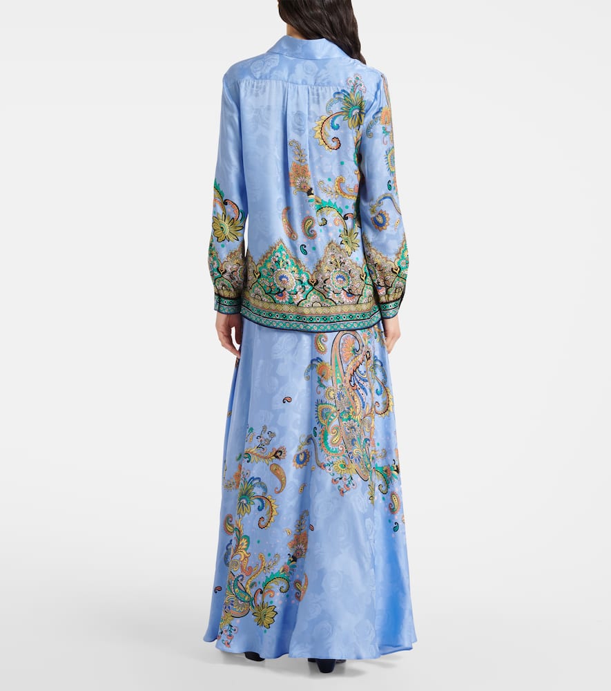 Etro Printed Shirt In Multicoloured