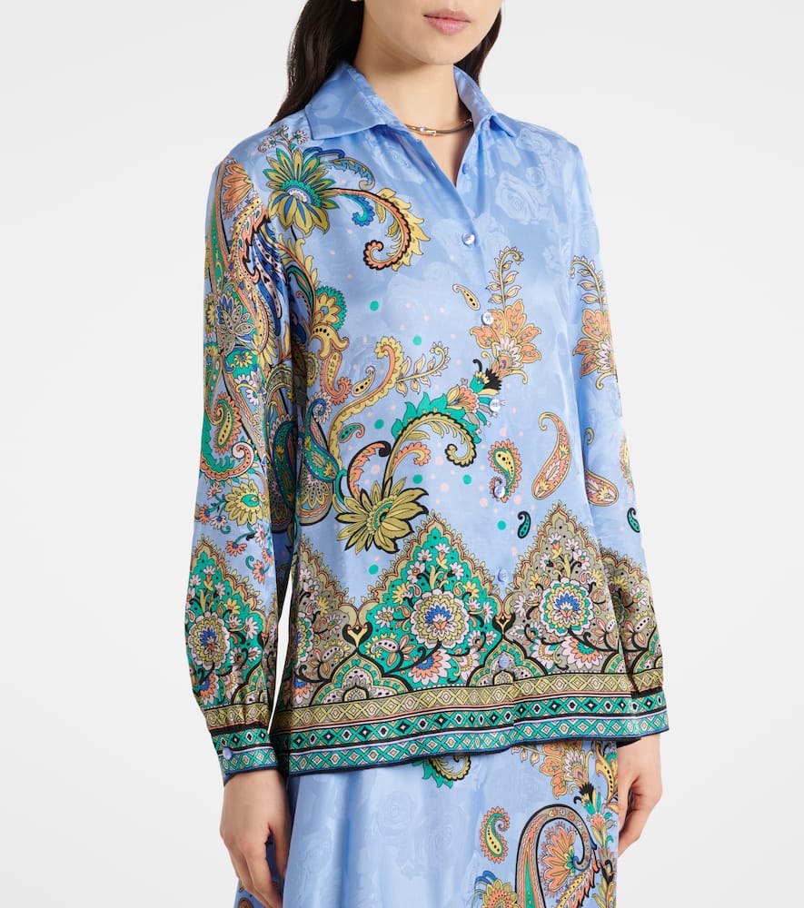 Etro Printed Shirt In Multicoloured