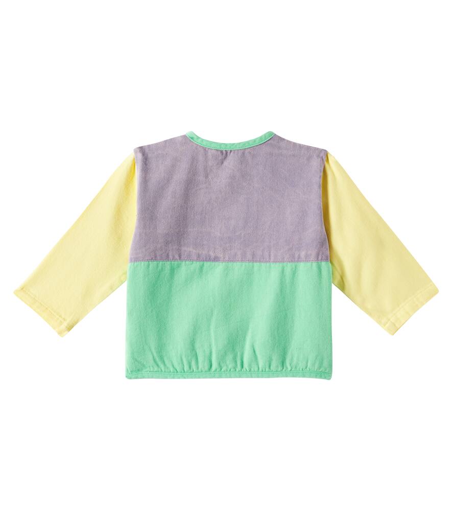 Bobo Choses Baby Colorblock Cotton Jacket In Multicoloured