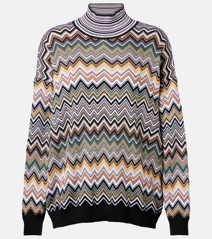 Missoni Zigzag Sweater In Multi