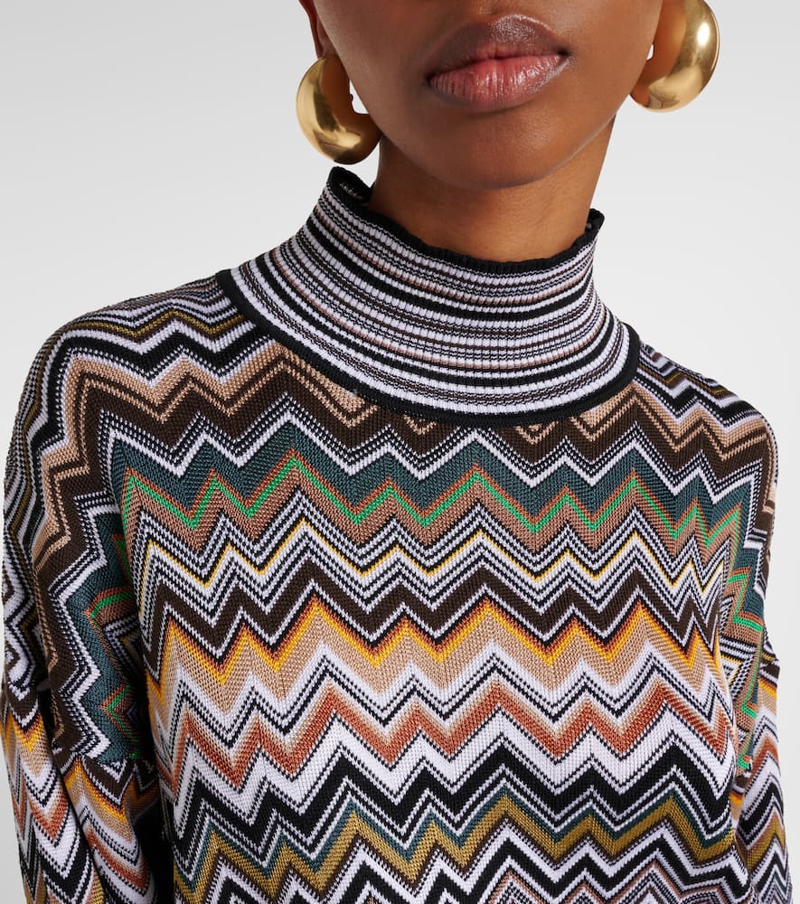 Missoni Zigzag Sweater In Multi