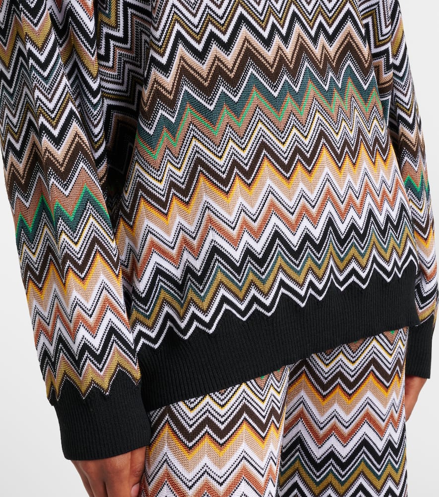 Missoni Zigzag Sweater In Multi