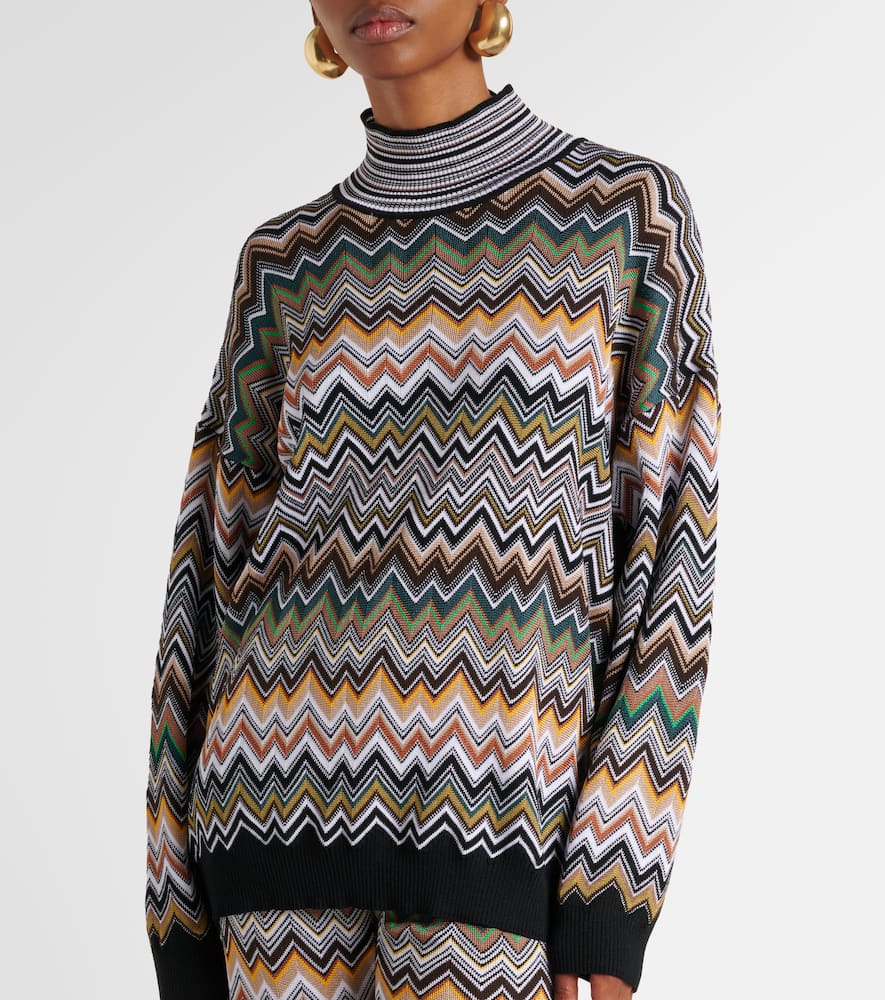 Missoni Zigzag Sweater In Multi