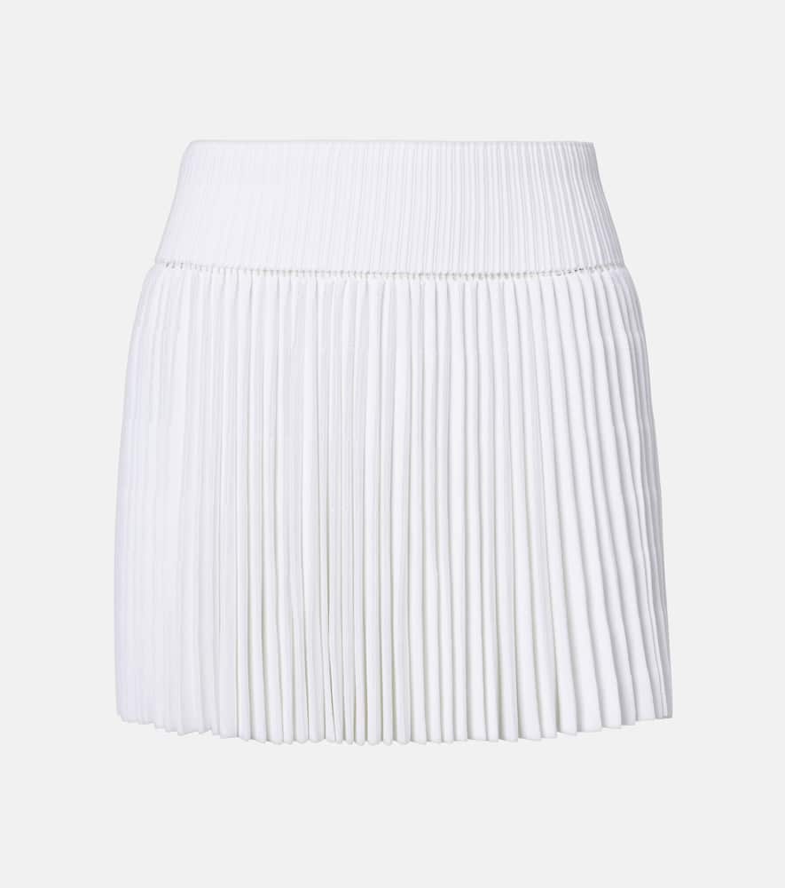 Alaia Plisse miniskirt