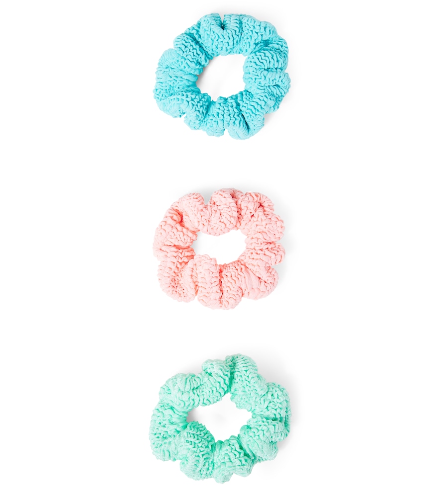 Hunza G Kids Set of three scrunchies