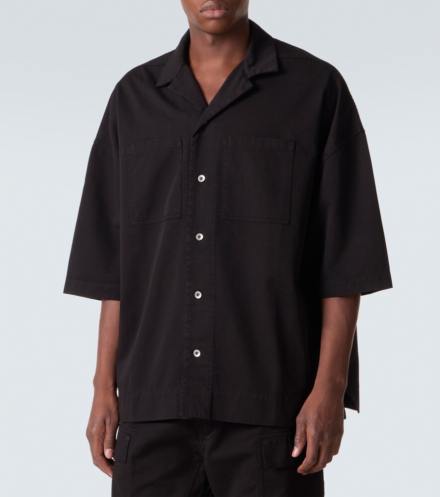  Rick Owens Rick Owens Hemd Magnum Tommy Aus Baumwoll-twill 