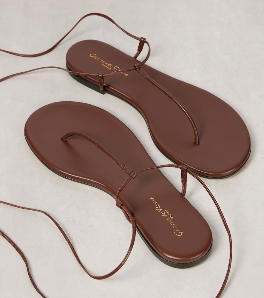 Gianvito Rossi Sandalen Gwyneth Aus Leder