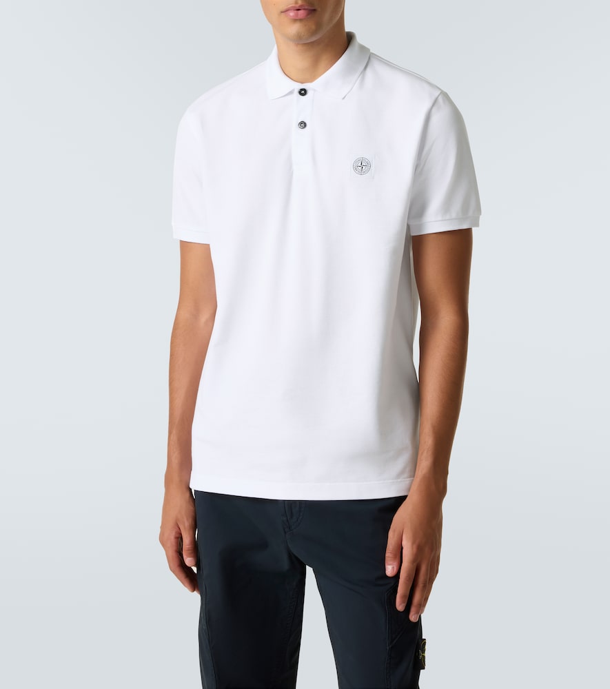  Stone Island Stone Island Polohemd Compass Aus Baumwoll-piqué 