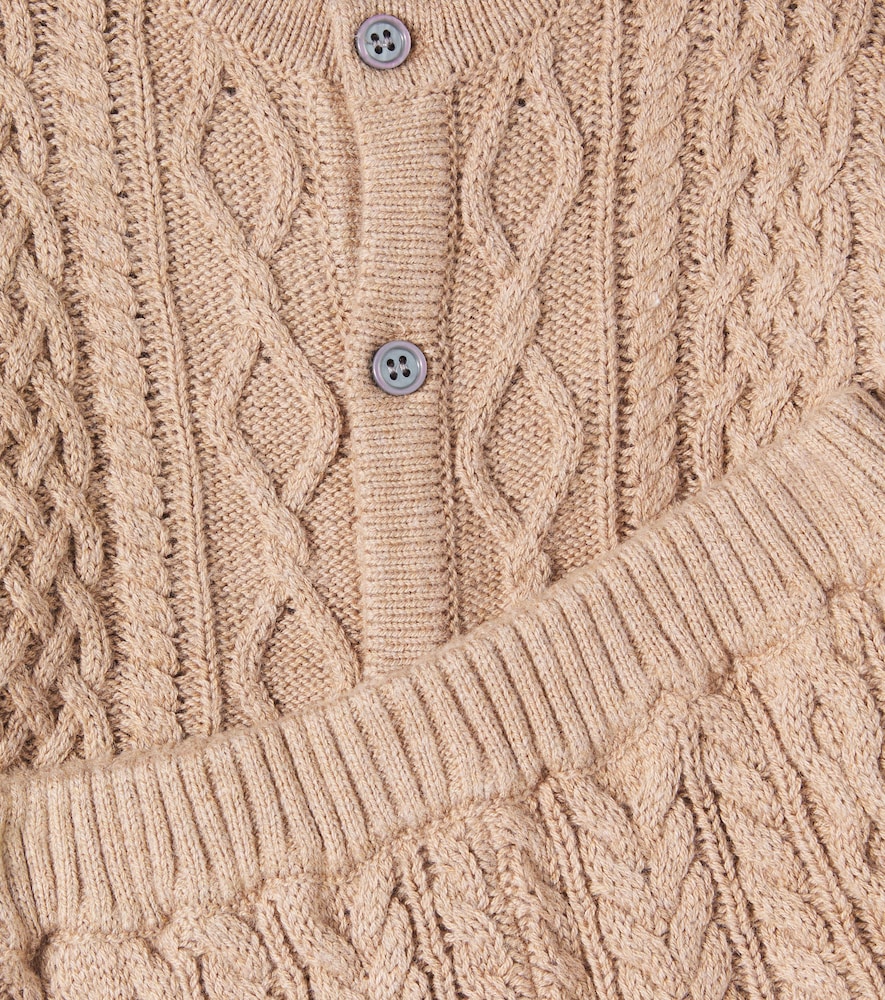  Molo Molo Baby Set Aran Aus Cardigan Und Hose 