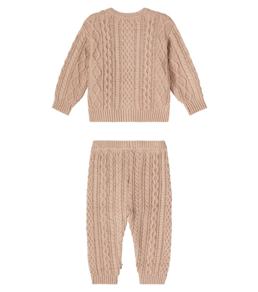  Molo Molo Baby Set Aran Aus Cardigan Und Hose 