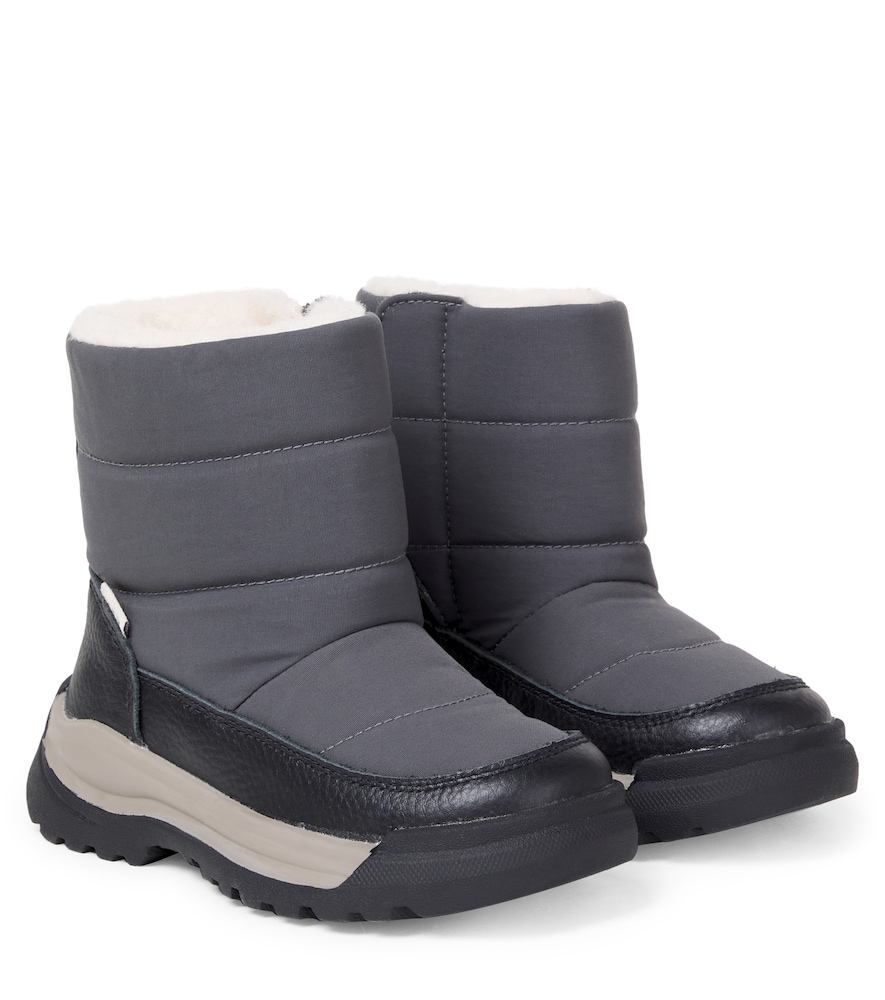 Wheat Liza Tex snow boots