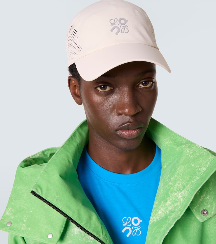 Loewe X On Technical Baseball Cap In Neutral