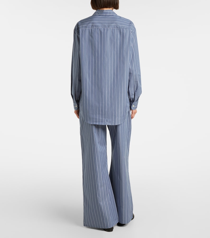  Leset Leset Yoshi Striped Cotton-blend Twill Shirt 