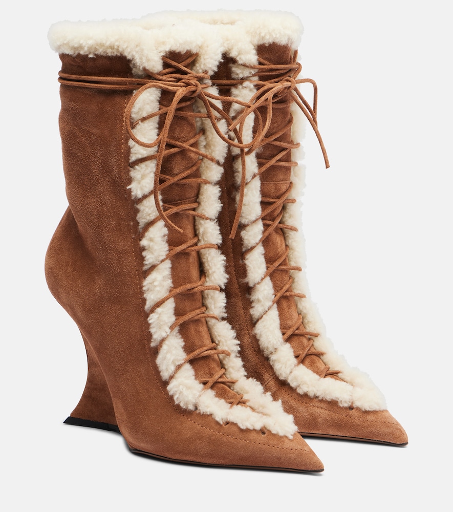 Paris Texas Bottines compenses Nina 105 en daim 872 €
