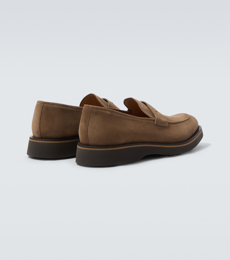  Berluti Berluti Alessio Suede Penny Loafer 