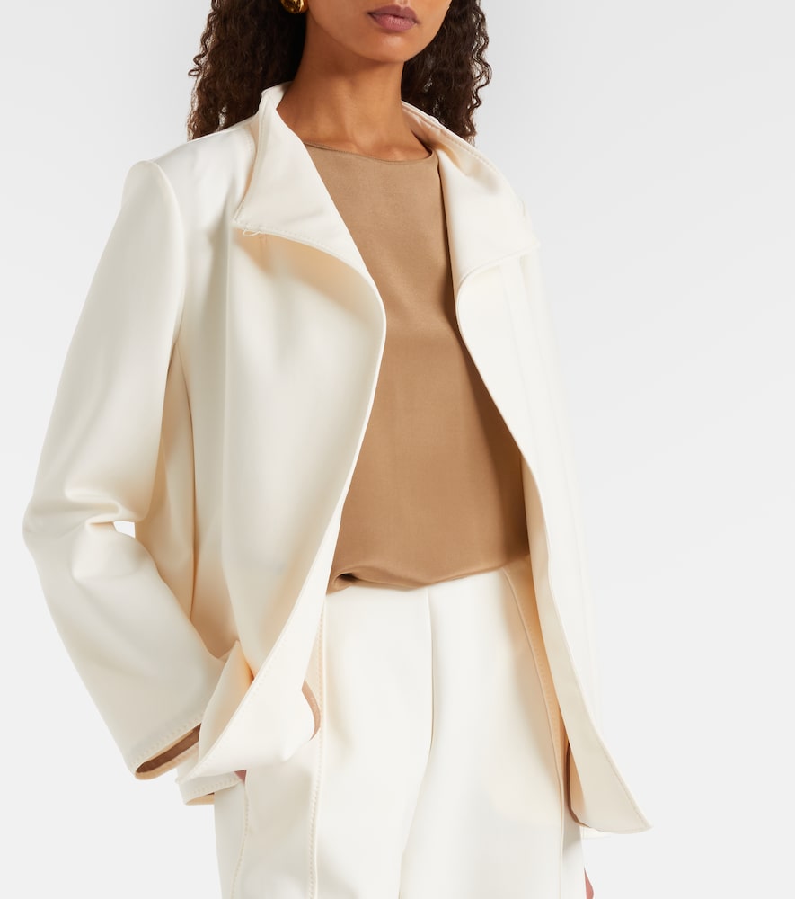  Max Mara Max Mara Talamo Belted Jersey Jacket 