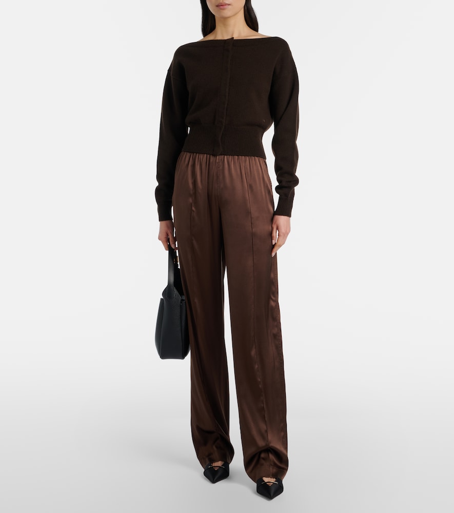 Tom Ford Off-shoulder cashmere cardigan