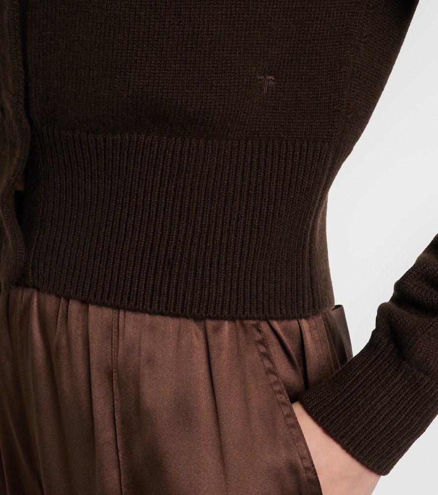  Tom Ford Tom Ford Off-shoulder-cardigan Aus Kaschmir 