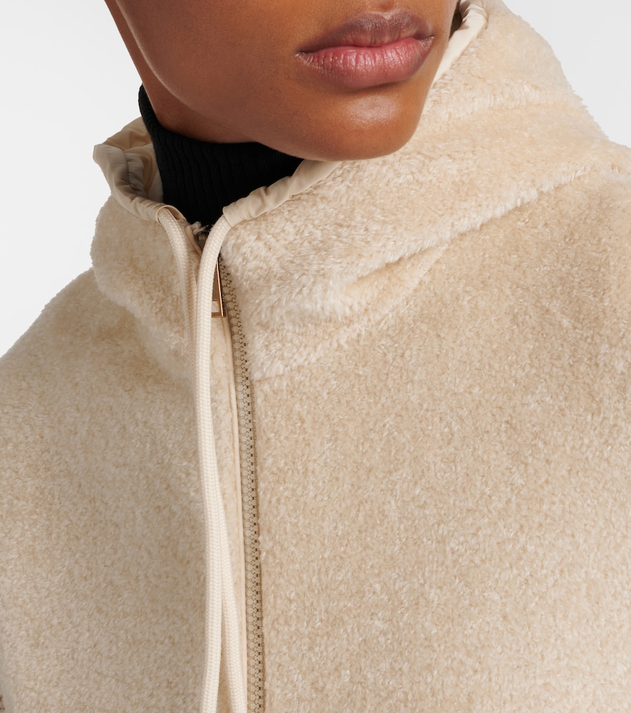  Moncler Moncler Sudadera Con Capucha De Teddy 