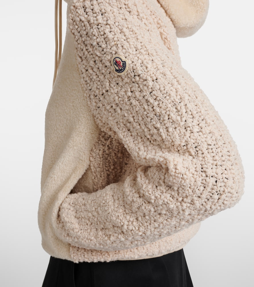  Moncler Moncler Sudadera Con Capucha De Teddy 